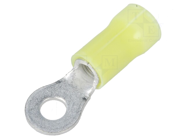 Uiteinde: oog; M4; Ø: 4,17mm; 2,62÷6,64mm2; klemmen; voor draad Uiteinde: oog; M4; Ø: 4,17mm; 2,62÷6,64mm2; klemmen; voor draad